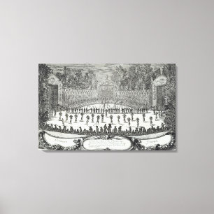 The First Day Festival of 'Les Plaisirs de Canvas Print