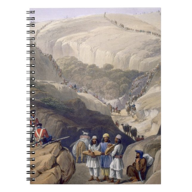 The First Descent Through the Koojah Pass, from 'S Spiral Notebook (Front)