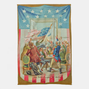 The First Fourth of July Kitchen Towel