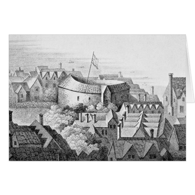The First Globe Theatre or Rose Theatre (Front Horizontal)