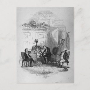 The First Interview with Mr. Serjeant Snubbin Postcard