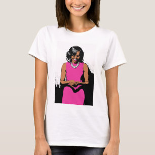 The First Lady by Jesse Raudales T-Shirt
