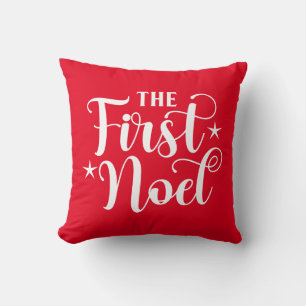 The First Noel Christmas Cushion