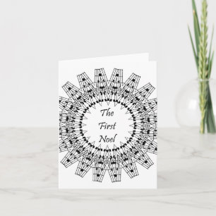The First Noel Holiday Card