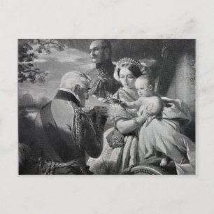 The First of May 1851, engraved by Werner Postcard