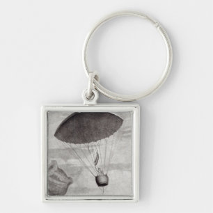 The First Parachute Descent Key Ring