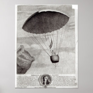 The First Parachute Descent Poster