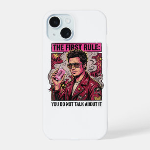 The First Rule - You Do Not Talk About It 90s Soap iPhone 15 Case
