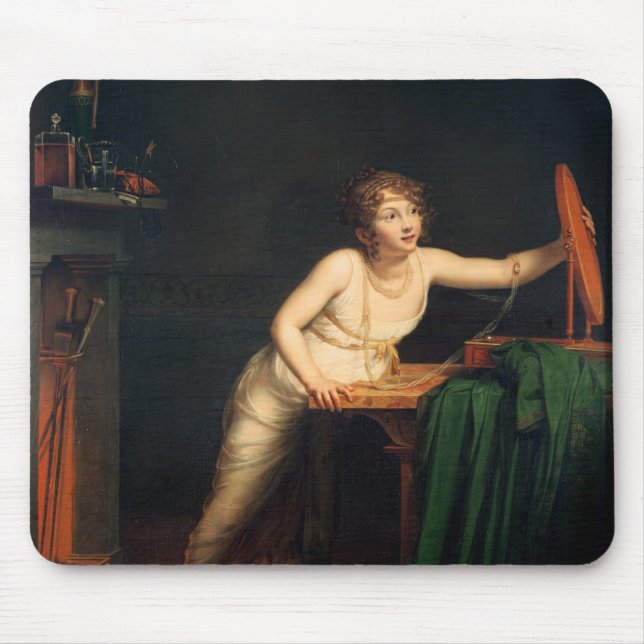 The First Sense of Coquetry, 1804 Mouse Pad (Front)