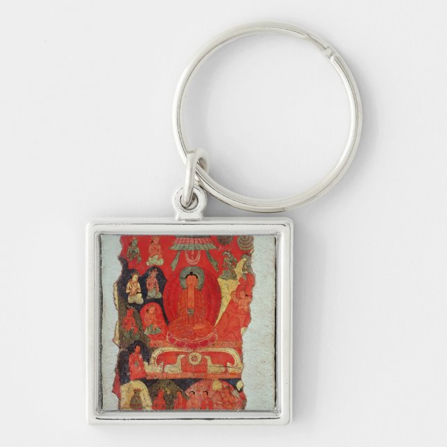 The First Sermon of Buddha Key Ring (Front)