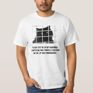 The first Step In Catnip Anonymous: T-Shirt