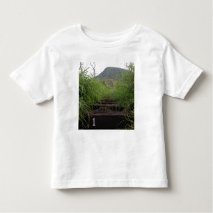 The first step invites hikers up Koko Crater Toddler T-Shirt