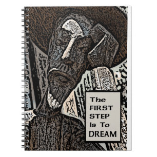 The First Step Spiral Notebook