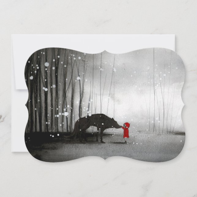 "The First Touch " 5x7 Invitation (Front)