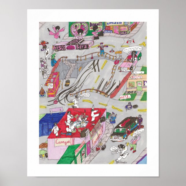 The First Voltz Drawing Poster (Front)