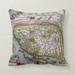 The First Western Atlas China 1584 Cushion