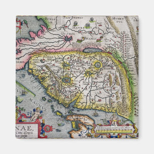 The First Western Atlas China 1584 Magnet