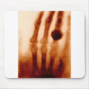 The First X-Ray, 1901, Photograph Mouse Pad