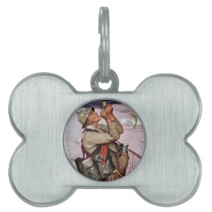 The Fish are Jumping Pet Tag