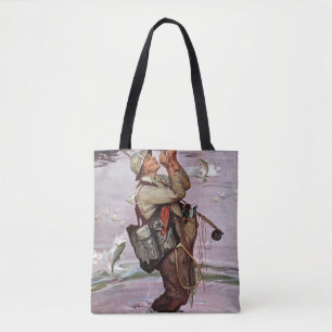 The Fish are Jumping Tote Bag