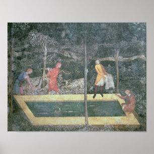 The Fish Pond, from the Stag Room, 1343 Poster
