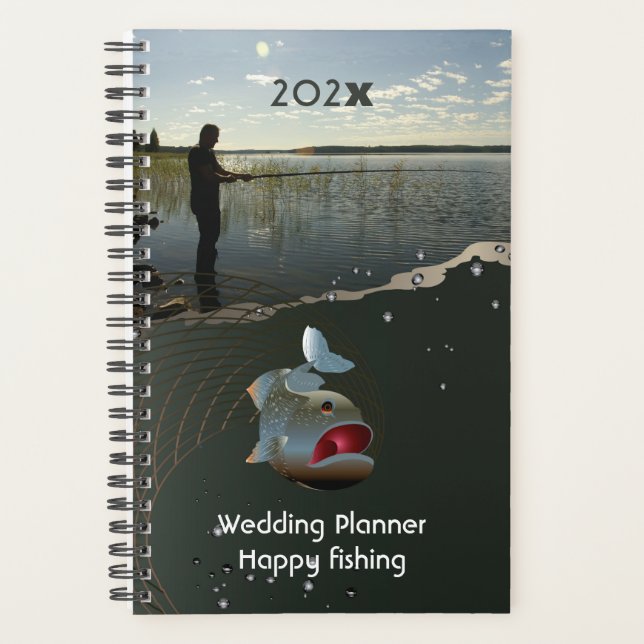 The fisherman​​​​​​​. Happy fishing Planner (Front)