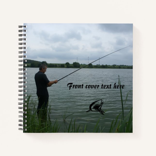 The fisherman in the evening notebook (Front)