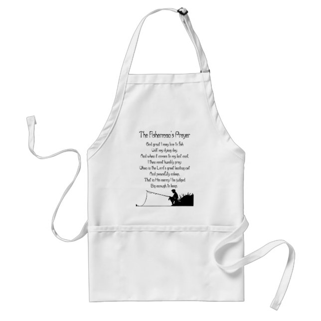 The Fishermans Prayer Standard Apron (Front)