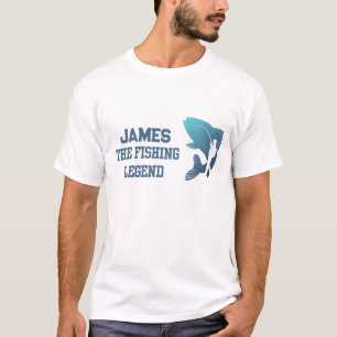 The Fishing Legend Custom name T-Shirt