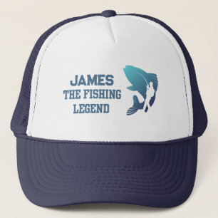 The Fishing Legend Custom Trucker Hat