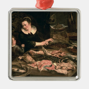 The Fishmonger Metal Tree Decoration