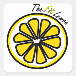 The Fit Lemon Sticker