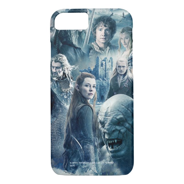 The Five Armies Character Graphic Case-Mate iPhone Case (Back)