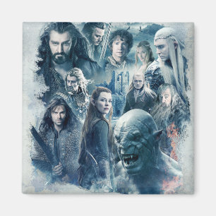 The Five Armies Character Graphic Magnet