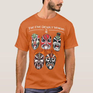 The Five Deadly Venoms Vintage funny T-Shirt