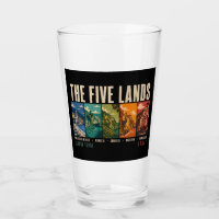 The Five Lands Cinque Terre Italy Illustration