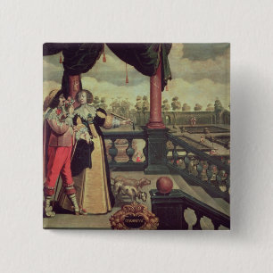 The Five Senses - Smell 15 Cm Square Badge