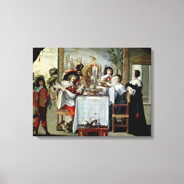 The Five Senses - Taste Canvas Print (Front)