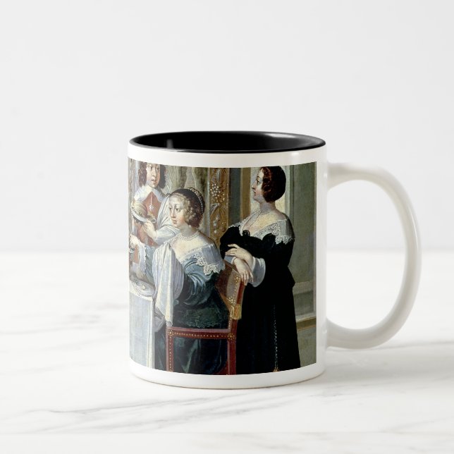 The Five Senses - Taste Two-Tone Coffee Mug (Right)