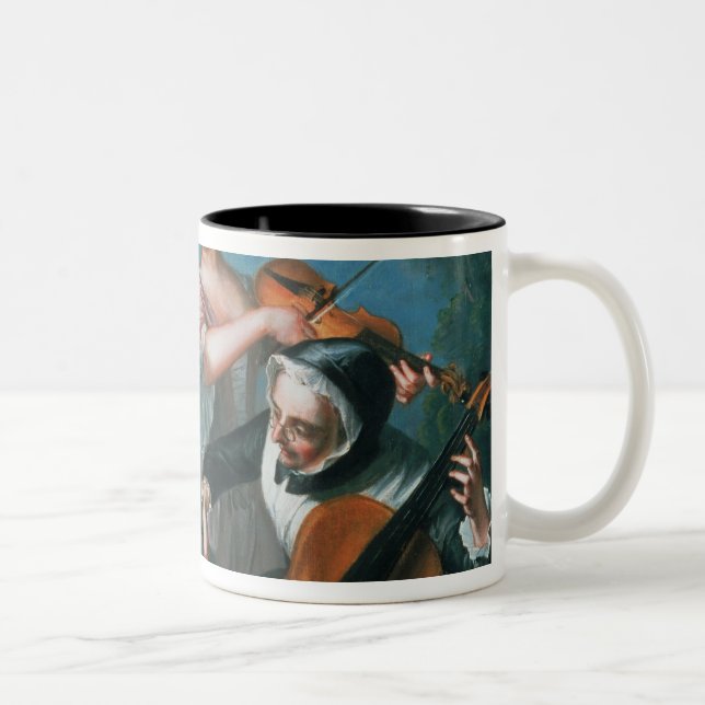 The Five Senses Two-Tone Coffee Mug (Right)