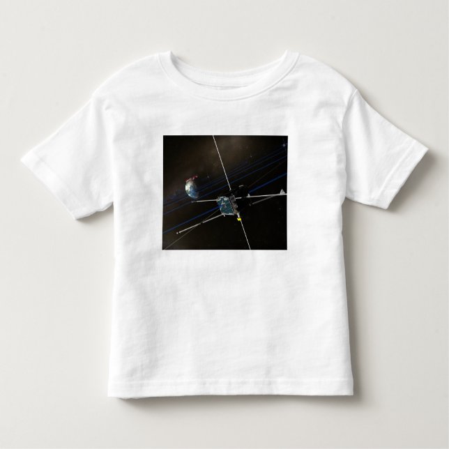 The five THEMIS spacecraft in orbit Toddler T-Shirt (Front)