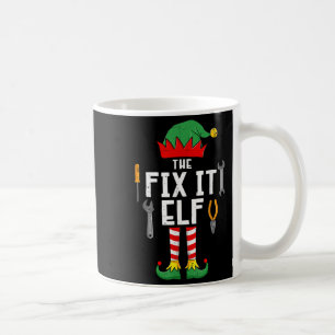 The Fix It Elf Christmas Family Matching Xmas Grou Coffee Mug