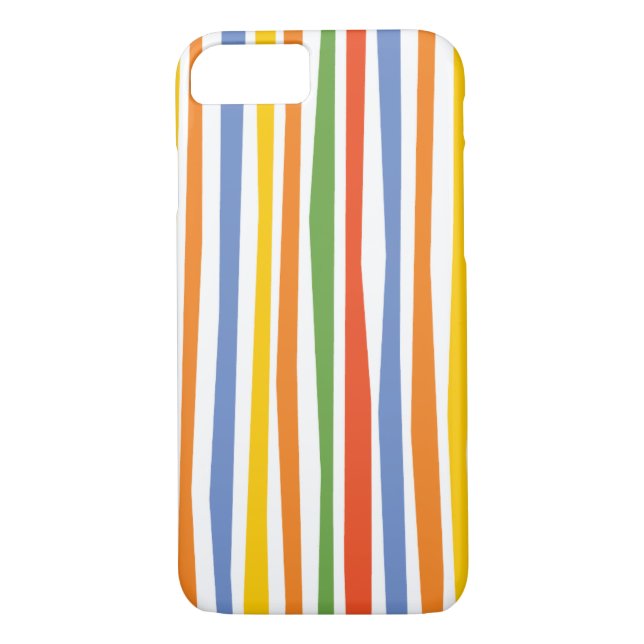 The Fixies | Multicolored Striped Case-Mate iPhone Case (Back)