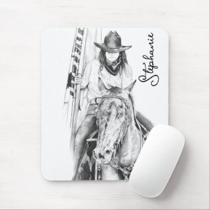 The Flag Carrier Mouse Pad