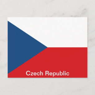 The Flag Czech Republic Postcard