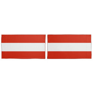 The flag of Austria Pillowcase