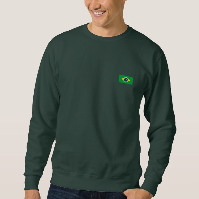 The Flag of Brazil Sweatshirt (Front)