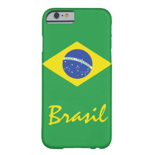 The Flag of Brazil with Native Text Barely There iPhone 6 Case