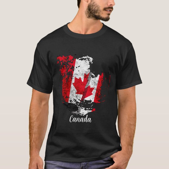 the flag of Canada T-Shirt (Front)