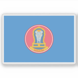 The flag of Chiang Mai province, Thailand